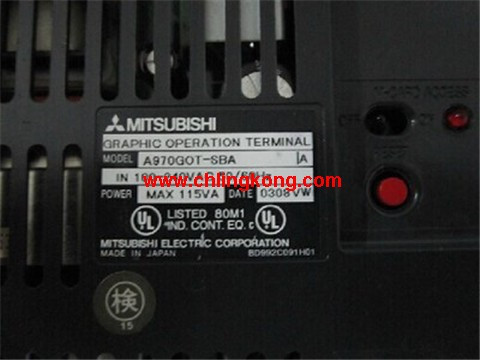 三菱10英寸人機(jī)界面A970GOT-SBA