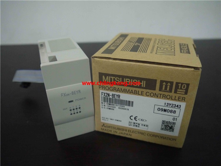三菱繼電器輸出模塊FX2N-8EYR
